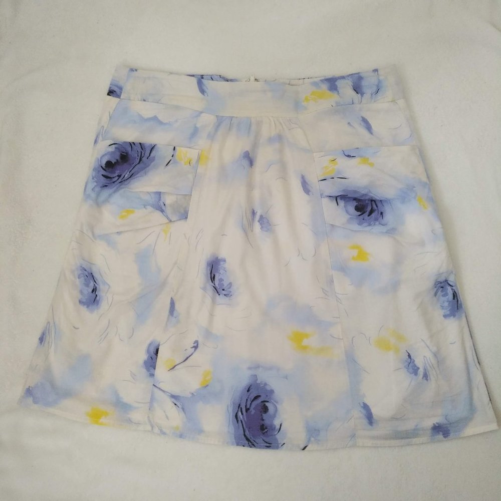 Smart Set | Floral Skirt | Size 8